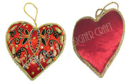 DECORATIVE CHRISTMAS HANGING HEART