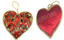 DECORATIVE CHRISTMAS HANGING HEART