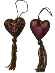 SINGLE SIDE EMBROIDERY HANGING TREE STAR,BUTTERFLY ,HEART