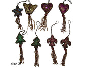 SINGLE SIDE EMBROIDERY HANGING TREE STAR,BUTTERFLY ,HEART