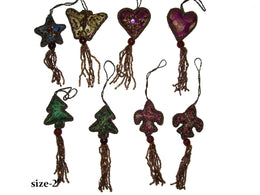 SINGLE SIDE EMBROIDERY HANGING TREE STAR,BUTTERFLY ,HEART