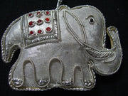 EMBROIDERY CHRISTMAS HANGING ELEPHANT & CAMEL