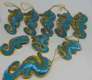 Christmas Hanging Sea Horse Ornament