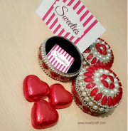 MULTI COLOR BEADS GIFT BOXES FOR CHOCOLATES