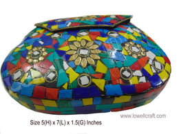 FIROJA WORK BRASS METAL CLUTCH BAGS