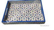 WOODEN TRAY WITH SET OF BOX