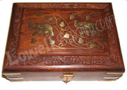 WOODEN CUTTING & CARVING BOX