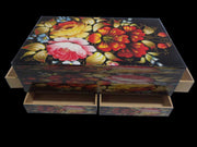4DRAWL ENAMEL WOODEN BOX