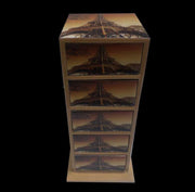 DRAWL ENAMEL WOODEN BOX ( 11