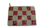 BEADED COIN PURSE
