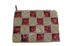 BEADED COIN PURSE