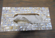Mother Of Pearl Tissue Box Tissue Paper Holder