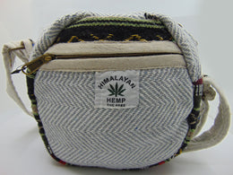 Hemp Round Sling Shoulder Bag