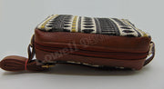 Hemp leather duffel Shoulder Bag