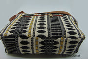 Hemp leather duffel Shoulder Bag
