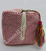 Handmade hemp Fabric Toilet Pouch