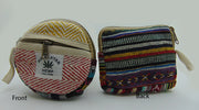 Hemp Hippie Coin Purse Unisex Wallet