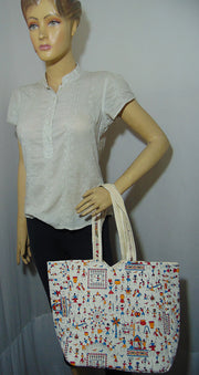Madhubani Print Tote bag