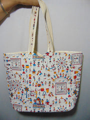 Madhubani Print Tote bag