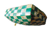 Handmade Resin Mother of Pearl Clutch Bag