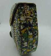 Green Multi Mosaic clutch bags