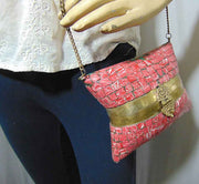 Vintage Antique Brass Pillow Purse