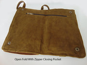 Faux Leather Embroidery sling bag