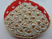 Pearl Embellished Silk Potli Potli Bag