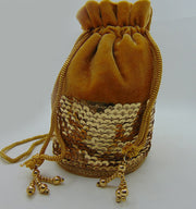 Medium Velvet Sequence Potli Bags
