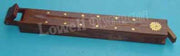 WOOD TOMBSTONE INCENSE BURNER & STORAGE BOX