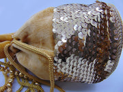 Medium Velvet Sequence Potli Bags