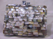 HANDMADE MOTHER OF PEARL METAL HANDBAGS