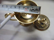Antique Embossed Brass Incense Burner