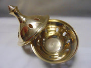 Pot Shape Brass Incense Burner
