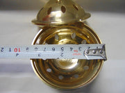 Pot Shape Brass Incense Burner