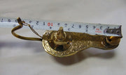 6 Inch Chirag Alladin Incense Burner Brass