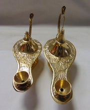 6 Inch Chirag Alladin Incense Burner Brass