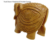 WOODEN CARVED ELEPHANT MANUFACTURERS