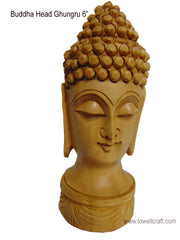 BUDDHA HAND CARVED WOOD STATUE
