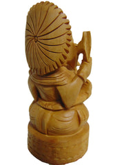 WOODEN GANESH STATUE - MANUFACTURERS