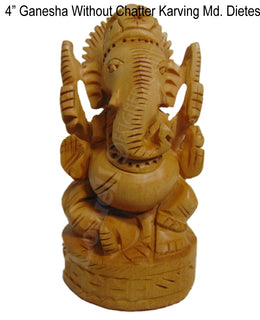 WOODEN GANESH STATUE - MANUFACTURERS