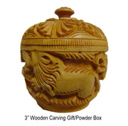 KADAM WOOD CARVING BOX
