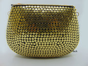 Metal Stud Resin clutch party sling bag