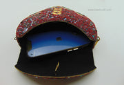 Gravel stone mosaic stone Clutch Bag