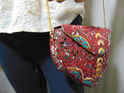 Gravel stone mosaic stone Clutch Bag