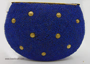 Blue Gravel stone mosaic Clutch Bag