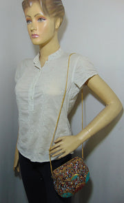 Cut Stone mosaic metal bag Stone Clutch