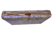 Mother Of Pearl slim frame Compact Evening Bag