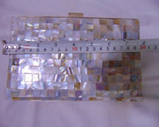 Mother Of Pearl slim frame Compact Evening Bag