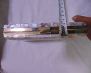 Mother Of Pearl slim frame Compact Evening Bag